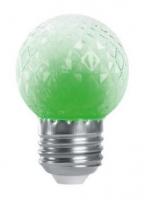 Лампа Feron LB-377 1Вт зеленый Е27 строб,прозрачный